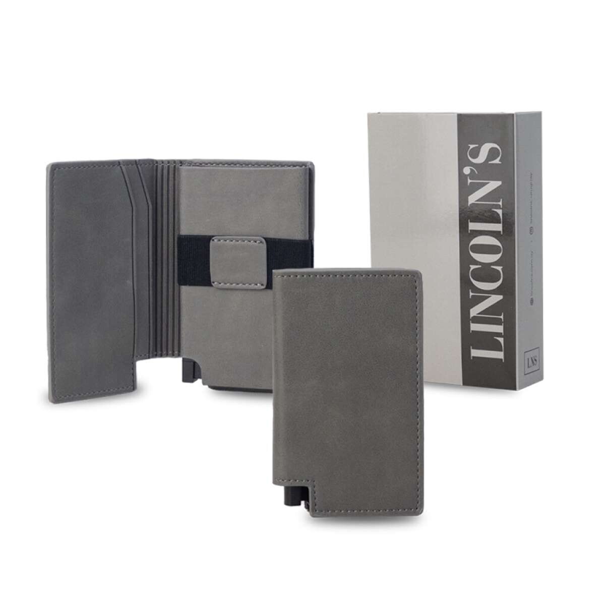 Tarjetero Anti Clonación Osorno - Gris 