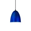 ""COLGANTE CONICO ""BARADERO"" E27 24CM AZUL METALIZADO" ""COLGANTE CONICO ""BARADERO"" E27 24CM AZUL METALIZADO"