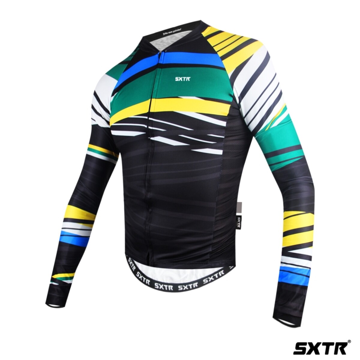 Camiseta Sxtr Maillot M/larga Slim - Brasil 