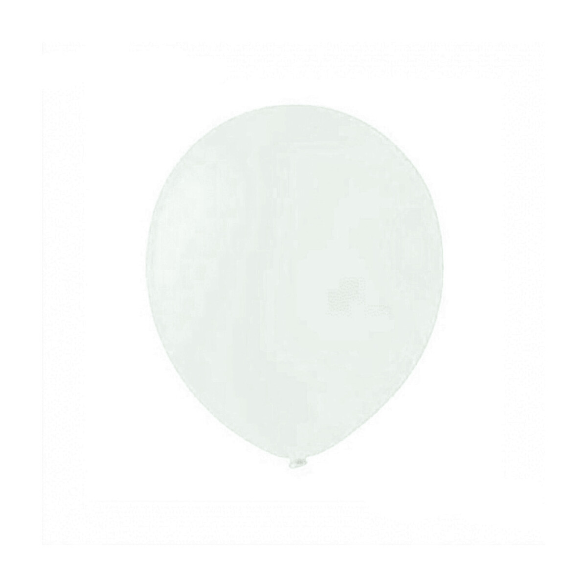 Globo Abanti 18" x 5 - Blanco 