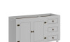 Bajo mesada 2 Puertas, 3 cajones - Linea Mexicana - Blanca Bajo mesada 2 Puertas, 3 cajones - Linea Mexicana - Blanca