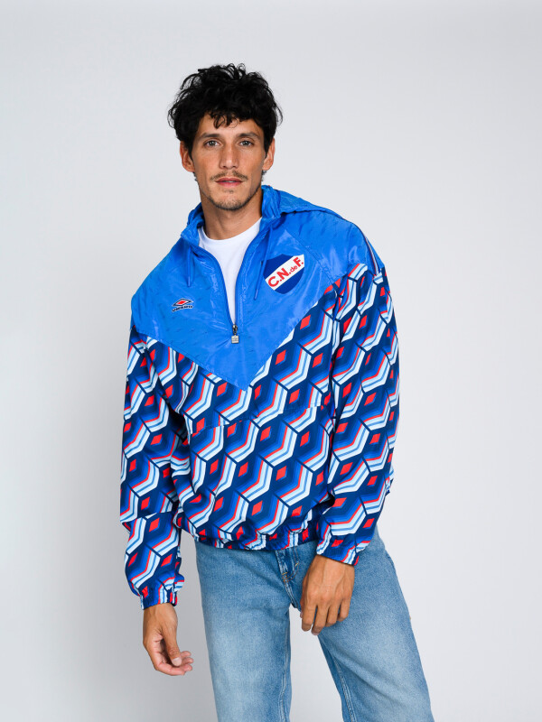 CAMPERA WINDBREAKER PANELLED Nacional Oficial Hombre 614