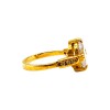 Anillo Halo Oro Bajo-Piedra Zirconia-AN8097 conpiedra