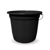 Balde 7 litros negro 0056250107 Balde 7 litros negro 0056250107