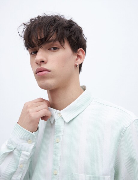 Camisa Doyle Aqua