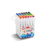 Marcadores lavables doble punta en caja x36 Marcadores lavables doble punta en caja x36
