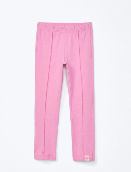CALZA INFANTIL DE ALGODÓN ROSA