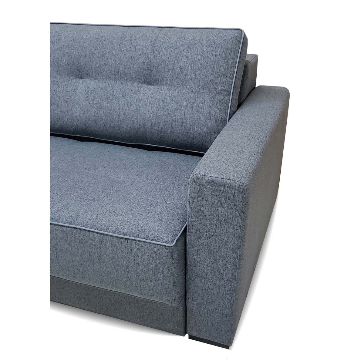 Sofá Cama Tela Gris Paradise — Divino