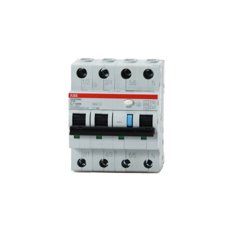 Interruptor combinado 3P+N (10kA) 30mA tipo AC - ABB 25A