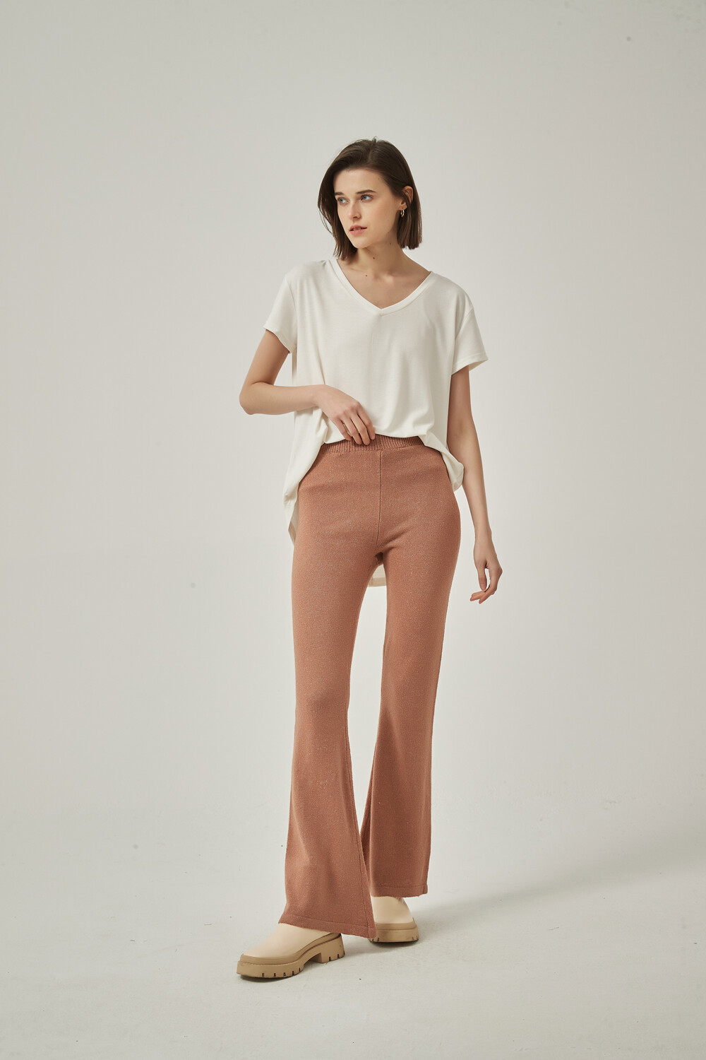 Pantalon Miles Taupe / Mink / Vison