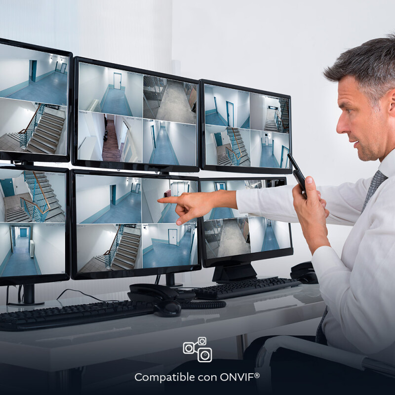 CAMARA DE SEGURIDAD SMART 2K,HUMAN BODY FILTERING, MOTION DETECTION 001