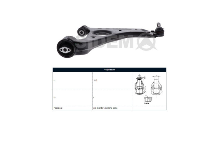 Parilla De Suspension Delantera Chev Tracker Ii Nafta 13-16 Der Parilla De Suspension Delantera Chev Tracker Ii Nafta 13-16 Der
