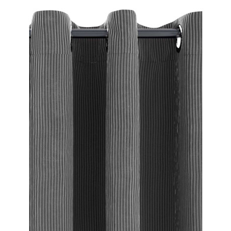 Cortina Totak 1X140X300 Pana Gris