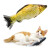 Juguete Gato Pescado Con Movimiento Interactivo Movil Variante Modelo Cola Negra