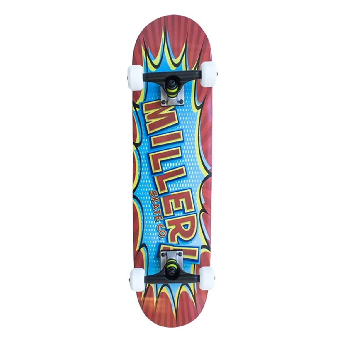 Skate Completo Miller 7,75" X 31,5" COMIC 