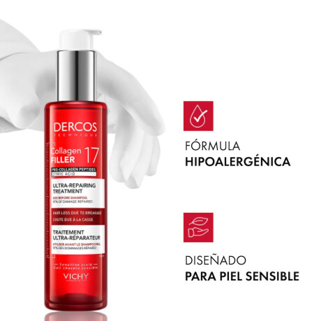 Pre-Shampoo Dercos Collagen Filler 17 Reparador 150ml Pre-Shampoo Dercos Collagen Filler 17 Reparador 150ml
