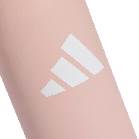 Botella Adidas Metálica Con Tapón De Rosca 0.6 L Rosado