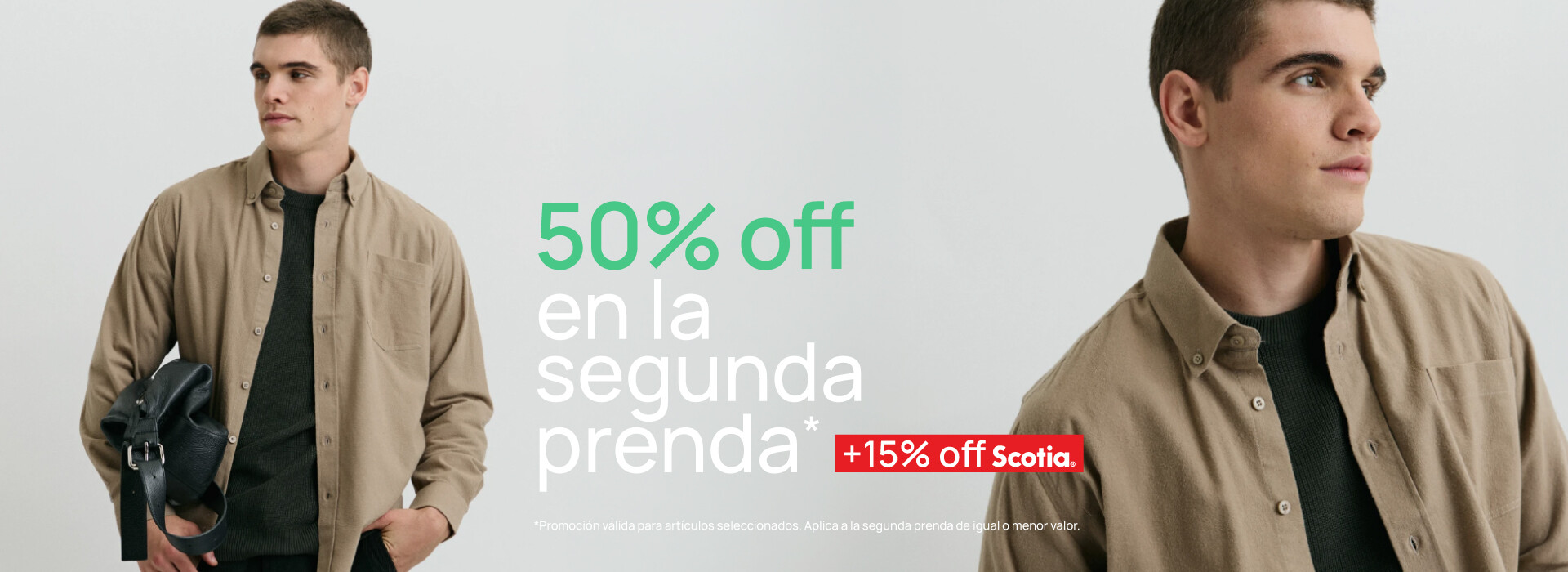 Segunda al 50% OFF | Seleccionados