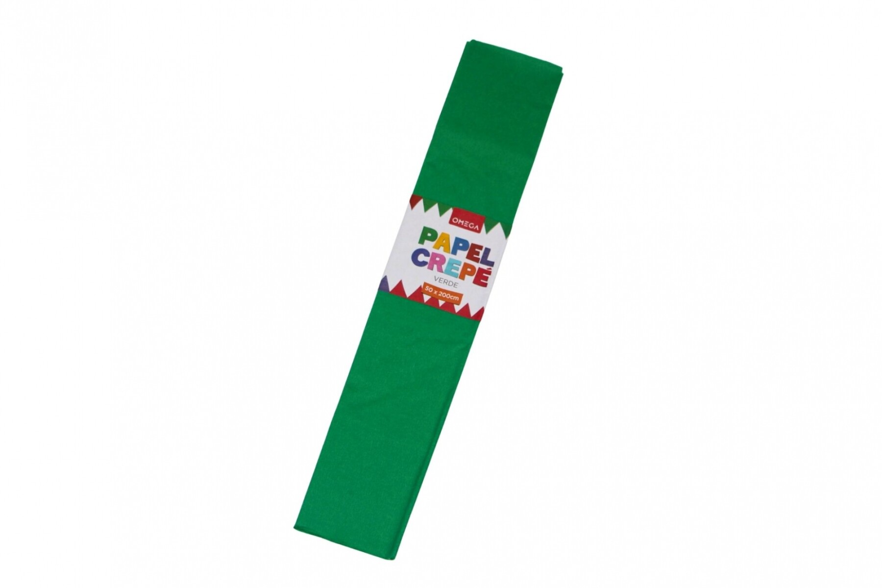 PAPEL CREPE 2MTS.X0.50 - COLOR VERDE 