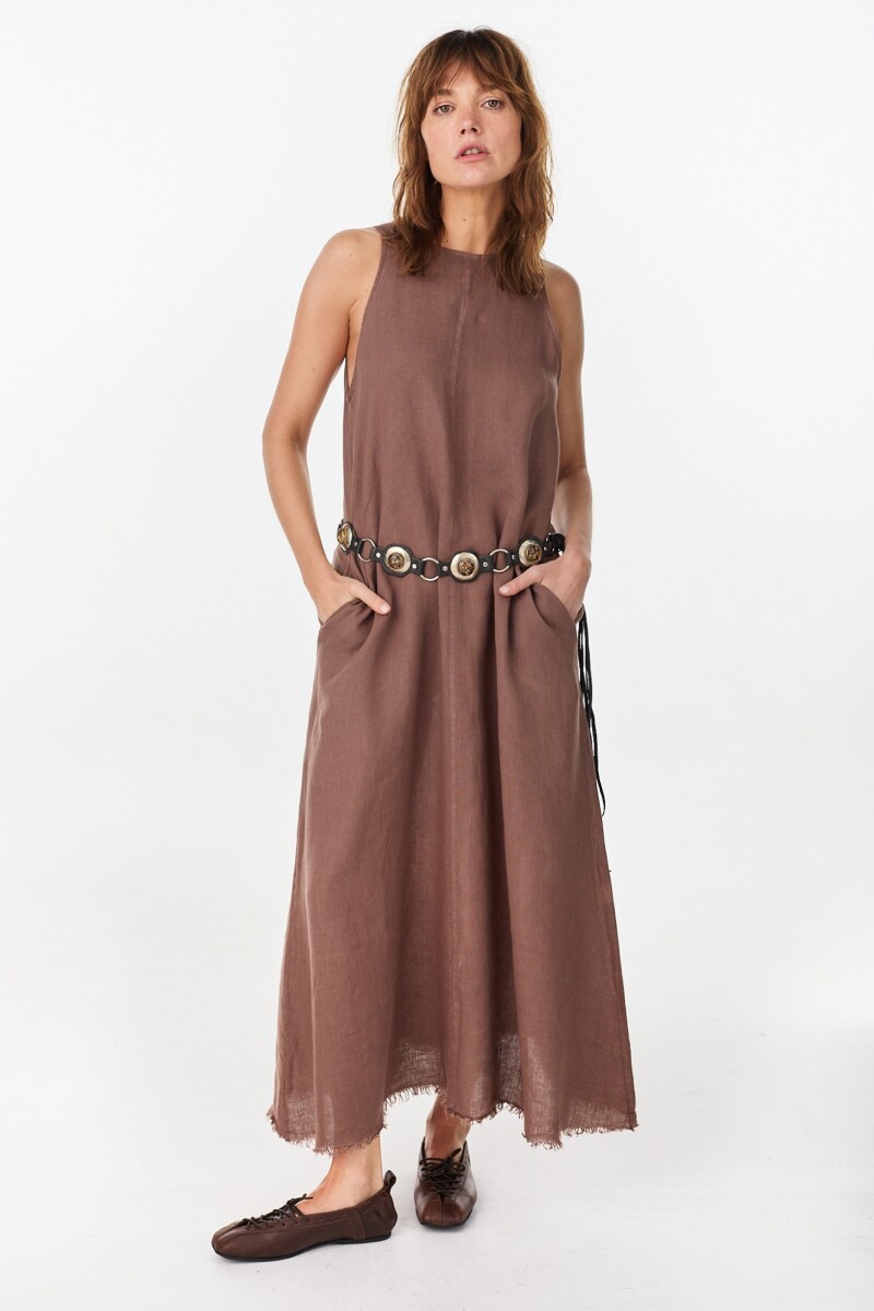 Vestido Duck - Chocolate 