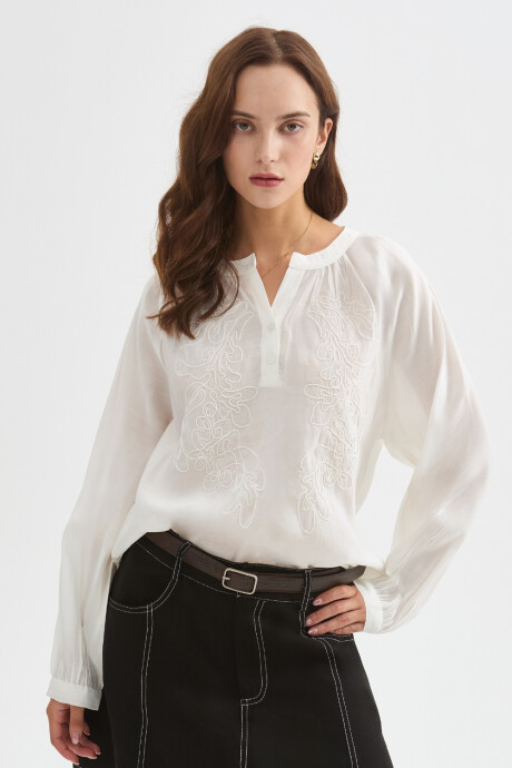 Blusa Xelmar Marfil / Off White
