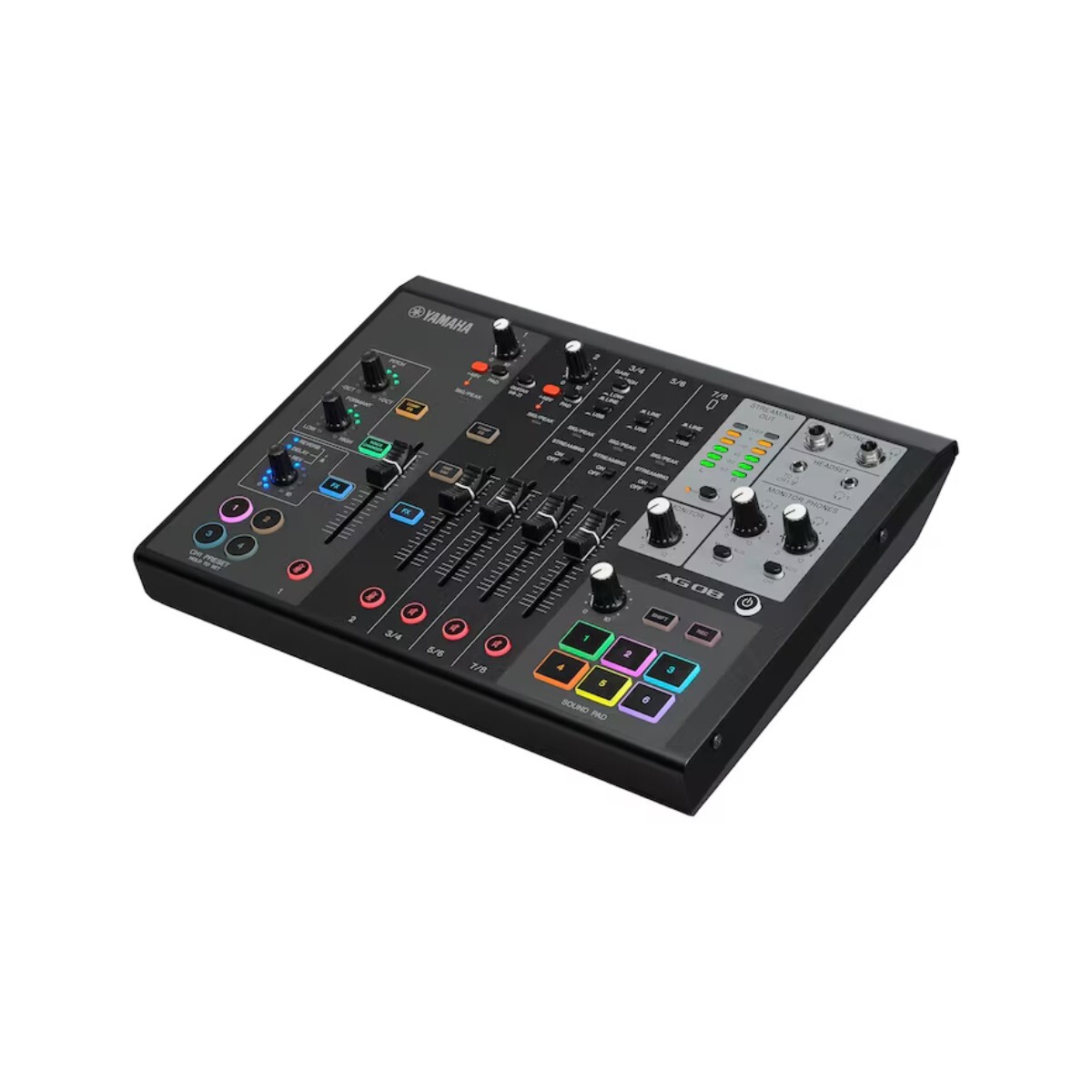 Consola Yamaha Ag08 Live Streaming 