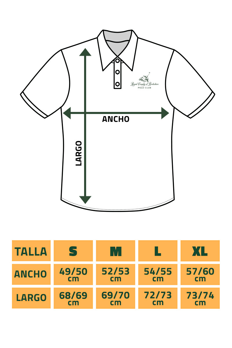 Remera Manga Corta Blanco/Verde