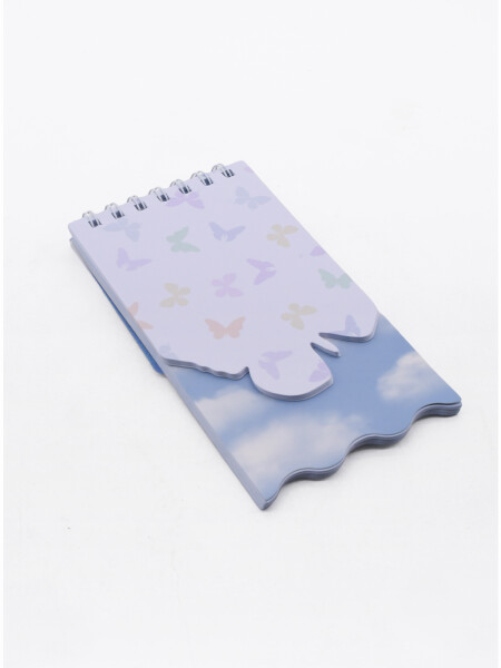 LIBRETA DE NOTAS AZUL