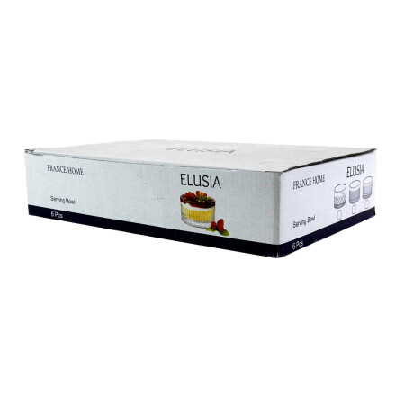 BOWL VIDRIO SET X6PCS CILINDRICO LABRADO 9X5.5CM ELUSIA BOWL VIDRIO SET X6PCS CILINDRICO LABRADO 9X5.5CM ELUSIA