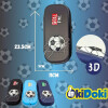CARTUCHERA 1 PISO ESTAMPADO 3D Niño PELOTA CL