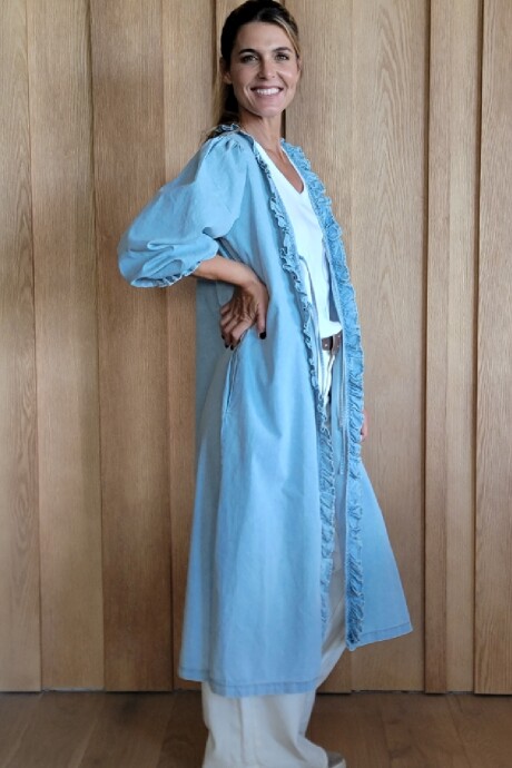 Kimono Almeja Denim Celeste