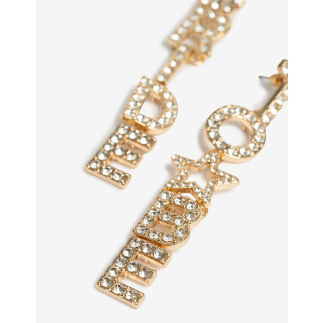 Aros Colgantes Largos Bride To Be Cristal