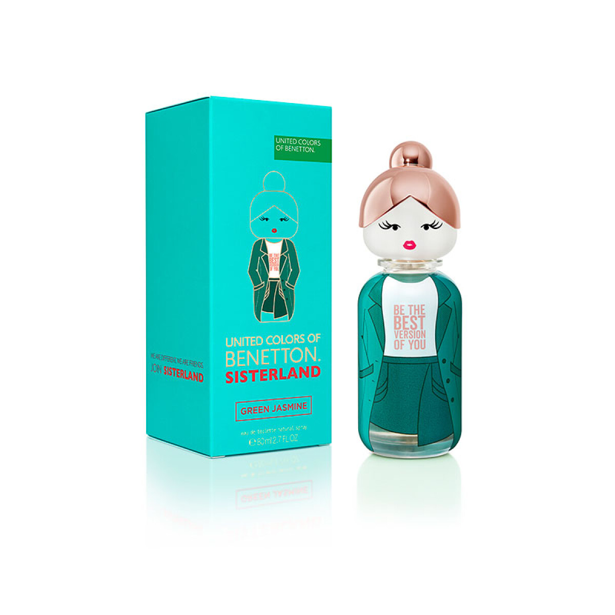 Perfume Benetton Sisterland Green Jasmine Edt 80ml – Perfume Mujer Ligero