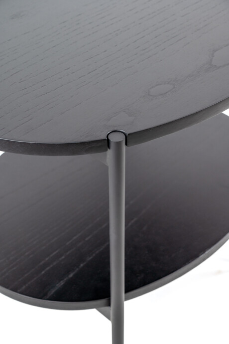VERSATILE MESA LATERAL VERSATILE CINAMOMO NEGRA 62X46X52H CM