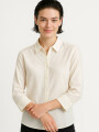 Camisa Kabak Marfil / Off White