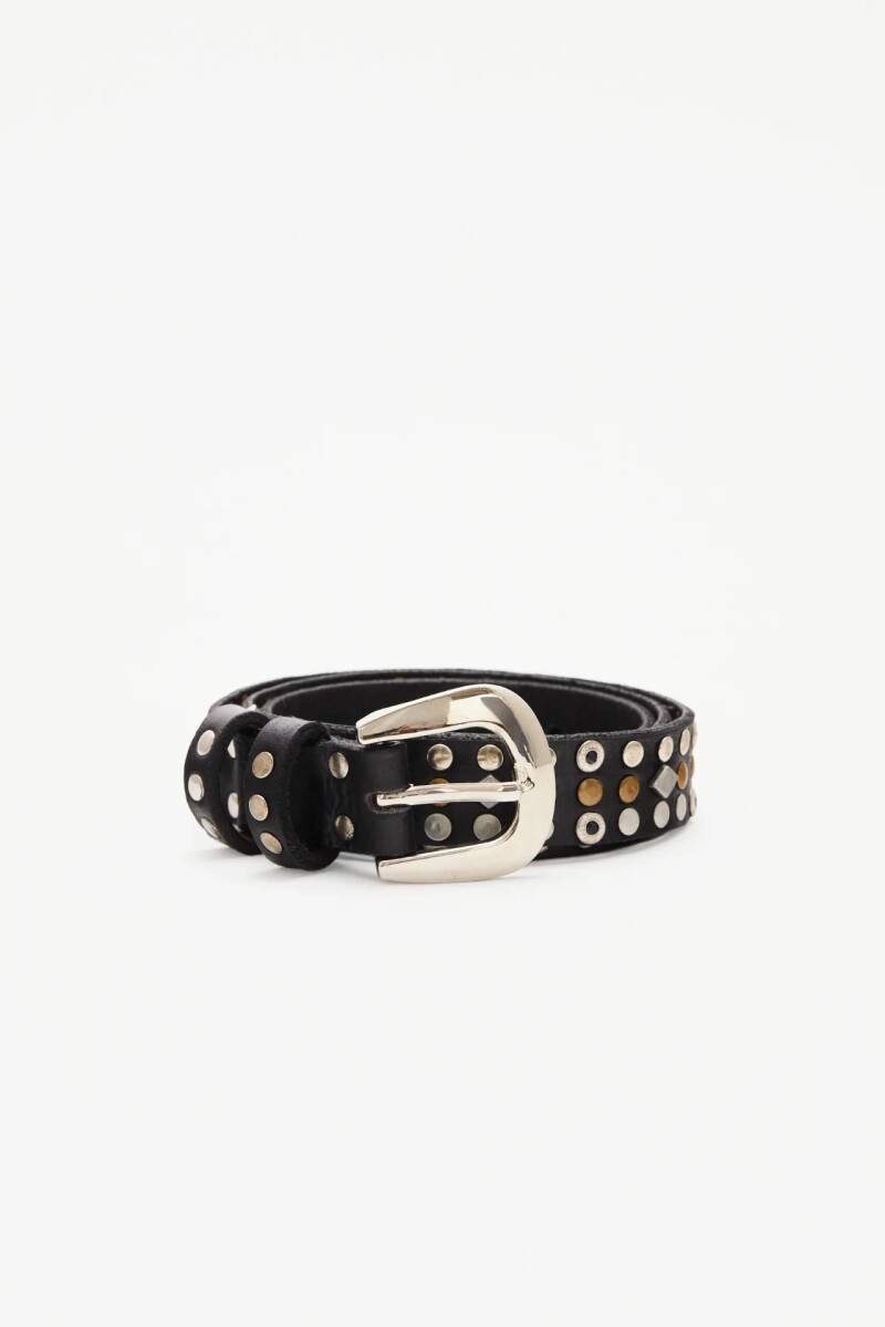 Cinturón Multi Studs Negro