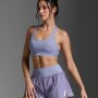 Aero Mesh Medium Impact Bra - Mujer Digital Lilac/white Reflective