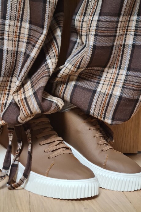 Pantalón Scott Escocés Chocolate