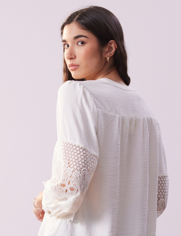 Blusa Crochet CRUDO