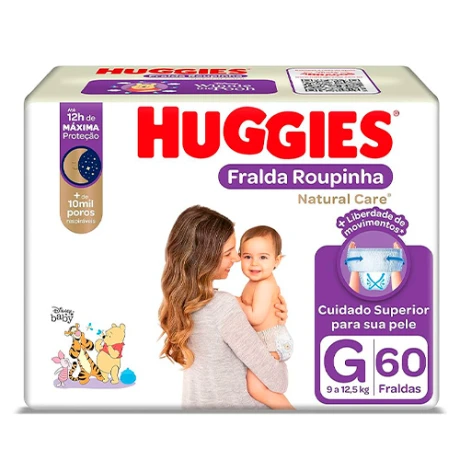 Pañales Huggies Pant G 60 Unidades 001