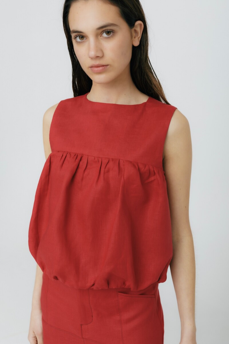 TOP BALLOON - Cherry 