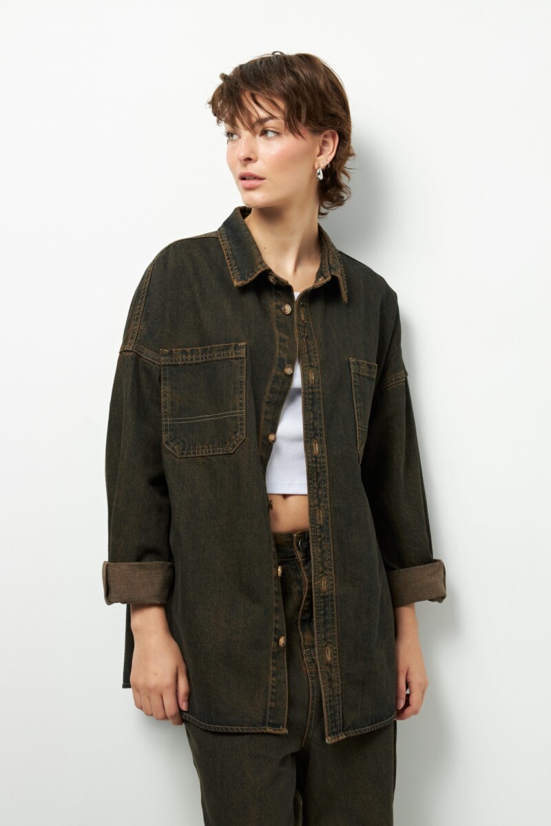 CAMISA KEINE Chocolate
