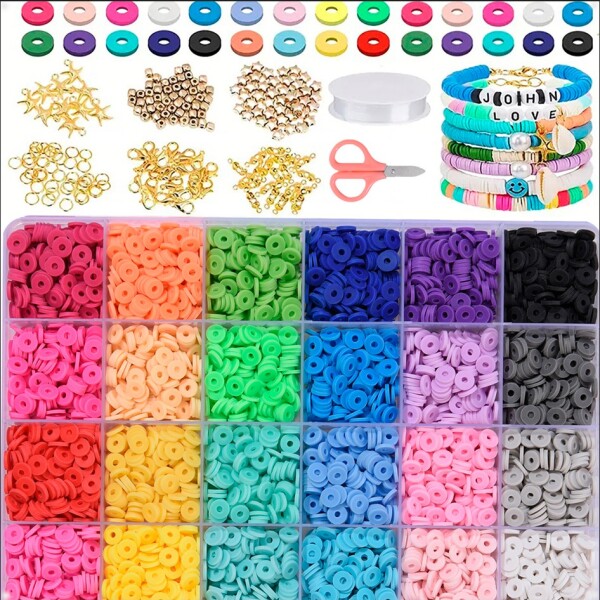 Cuentas de Arcilla Polimérica Para Hacer Pulseras Cuentas de Arcilla Polimérica Para Hacer Pulseras