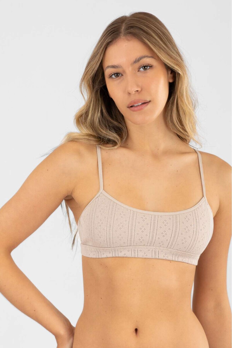 Soutiien top lantana - Beige 