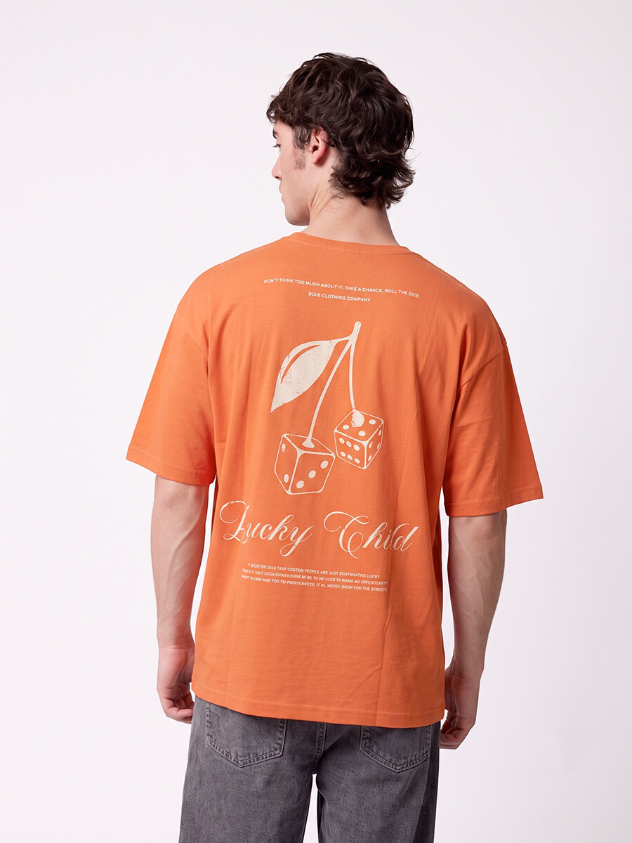 T-SHIRT LARKE DIXIE Ladrillo