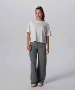 Polo Manga Corta Boxy Mujer Classic White