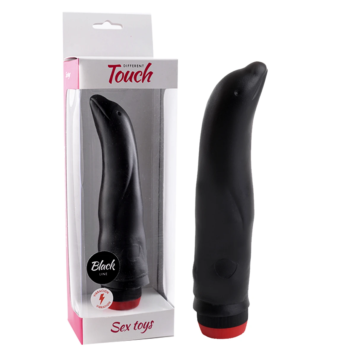 Vibrador Delfín - Negro 