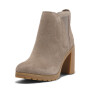 Botas Mid Chelsea Mujer Taupe Suede