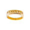 Anillo-Oro bajo-Piedra zirconia-AN8009 conpiedra
