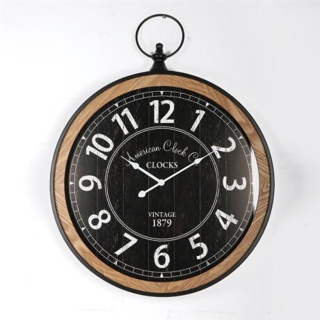 Reloj de Pared Hierro American Clock (D58 cm.) Reloj de Pared Hierro American Clock (D58 cm.)